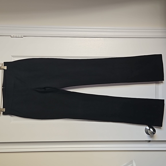THEORY - Classic Black Stretch Cotton Pants - Picture 5 of 6